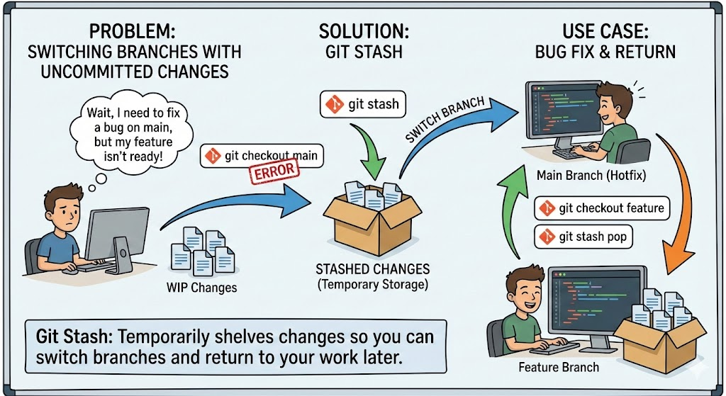 Mastering Git Stash: Your Secret Weapon for Clean Workflows